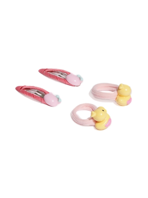 

Toniq Kids Hair Accessory Set of 4, Pink