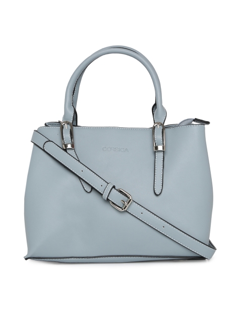 

CORSICA Blue Solid Handheld Bag