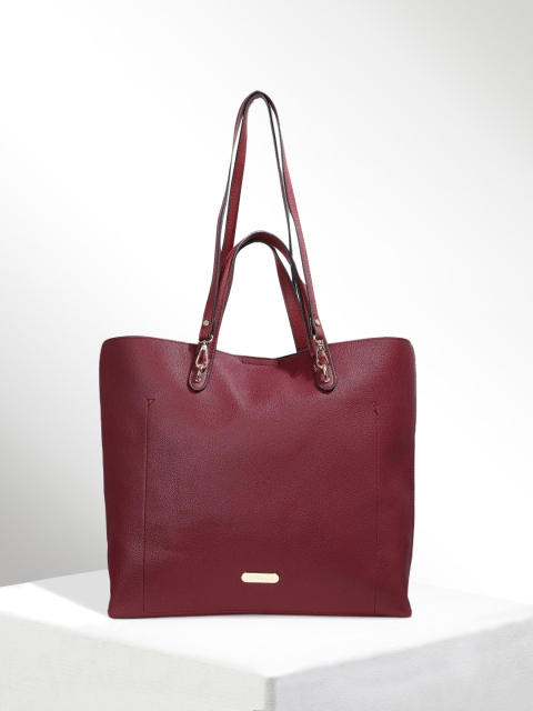 

CORSICA Maroon Solid Handheld Bag