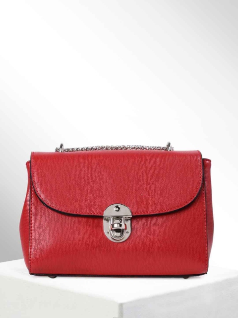

CORSICA Red Solid Sling Bag