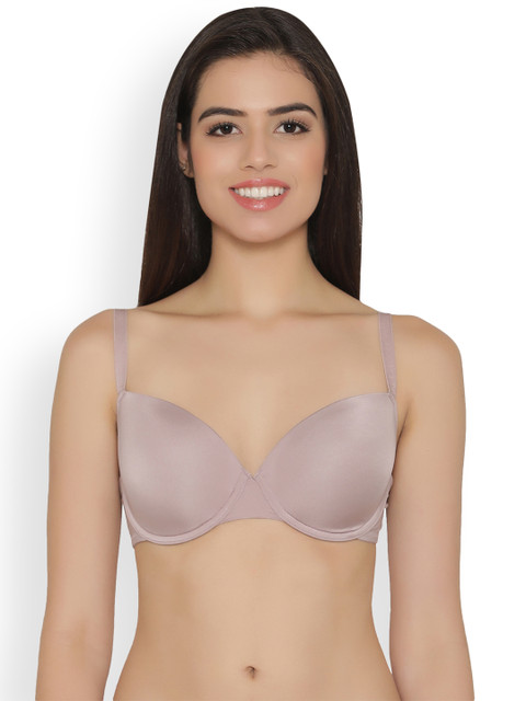 

Clovia Padded Underwired T-Shirt Bra, Grey
