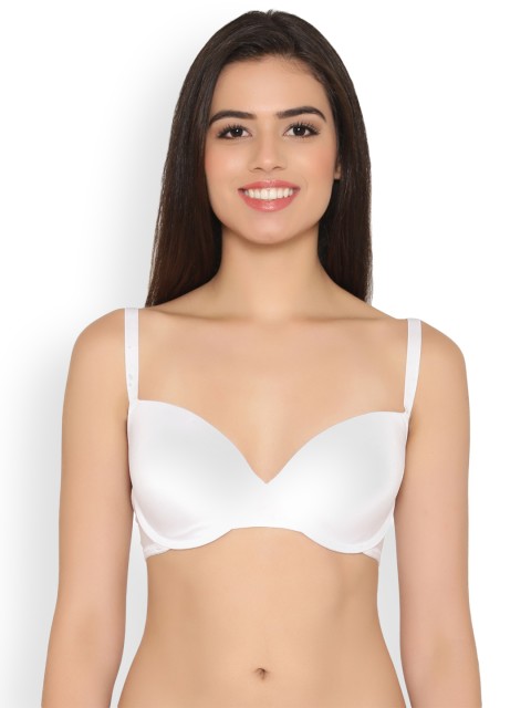 

Clovia Padded Underwired T-Shirt Bra, White