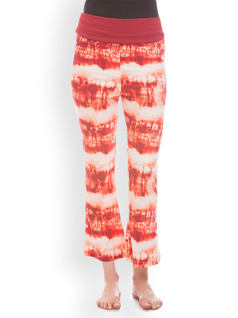 

Clovia Red Printed Lounge Pants LB0116P09