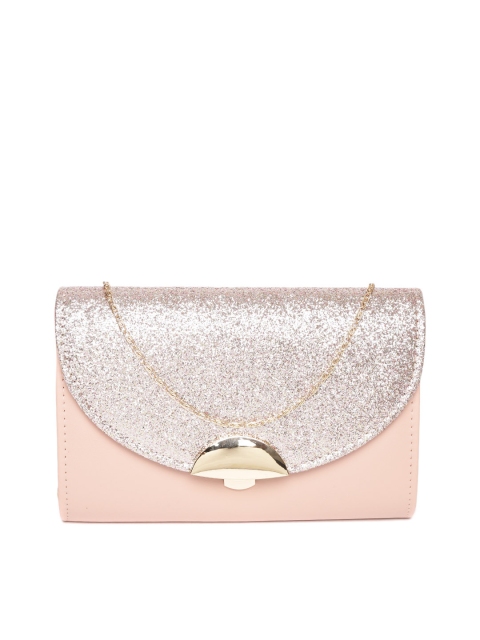 

DressBerry Dusty Peach-Coloured Shimmer Purse