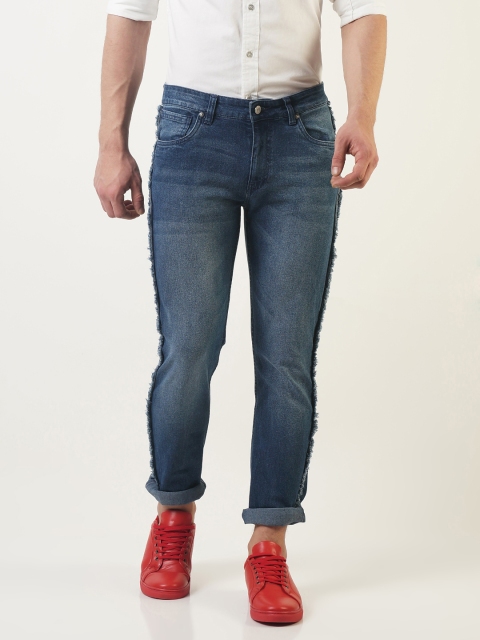 

Blue Saint Men Blue Slim Fit Mid-Rise Clean Look Jeans