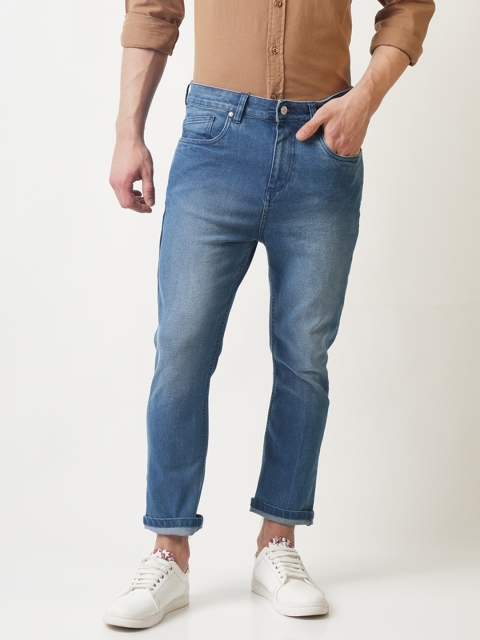

Blue Saint Men Blue Slim Fit Mid-Rise Clean Look Jeans