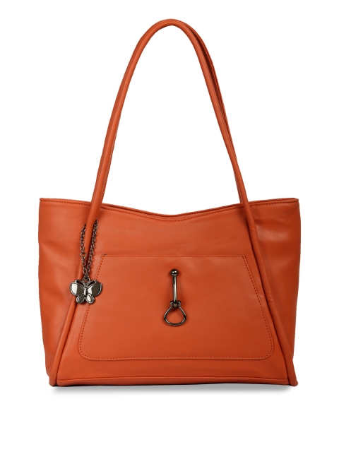 

Butterflies Orange Solid Shoulder Bag