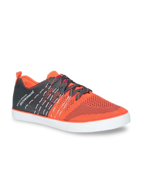 

Duke Men Orange & Grey Sneakers