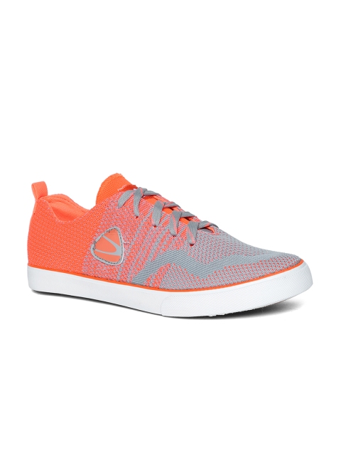 

Duke Men Orange & Grey Sneakers