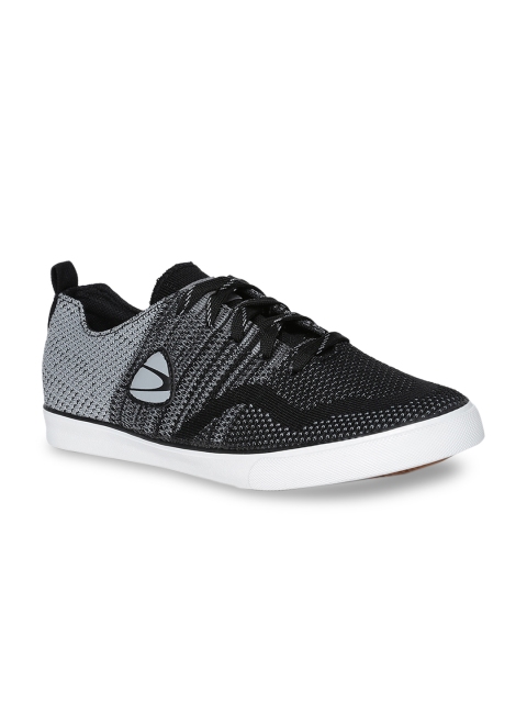 

Duke Men Black & Grey Sneakers