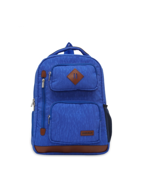 

Bags.R.us Unisex Blue 27 L Solid Backpack