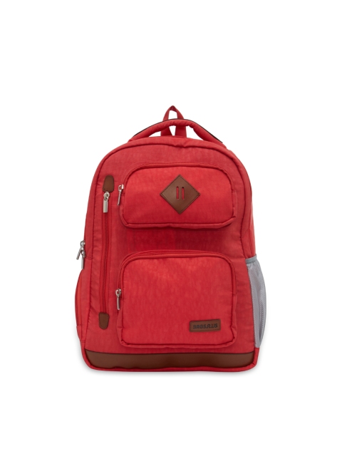 

Bags.R.us Unisex Red 27 L Solid Backpack