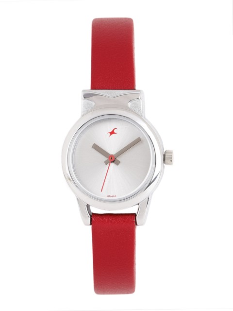 

Fastrack Women Silver-Toned Analogue Watch NK6088SL02
