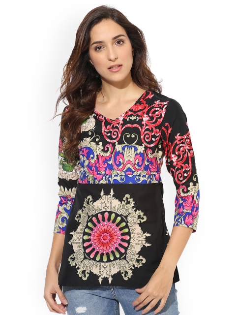 

Heather Hues Multicoloured Printed Tunic, Multi