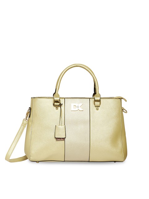 

Diana Korr Gold-Toned Solid Handheld Bag