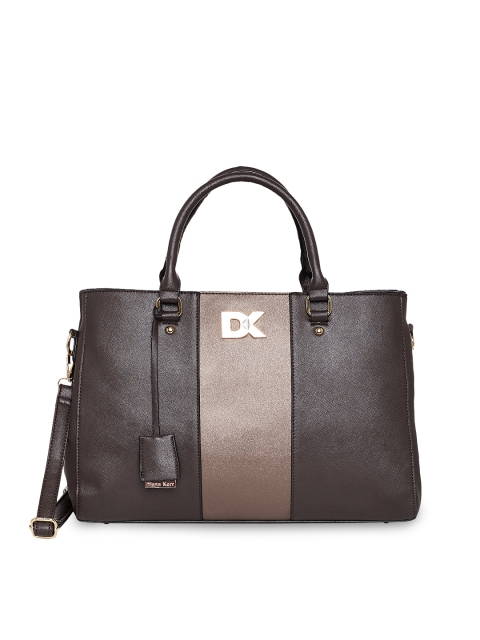 

Diana Korr Brown Solid Handheld Bag