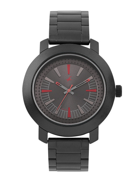 

Fastrack Men Black Analogue Watch NJ3120NM01C