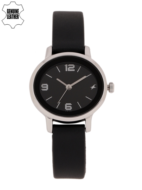 

Fastrack Women Black Analogue Watch NK6107SL02_OR