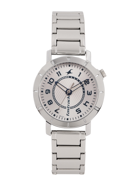 

Fastrack Women Silver-Toned Analogue Watch NK6112SM01_OR