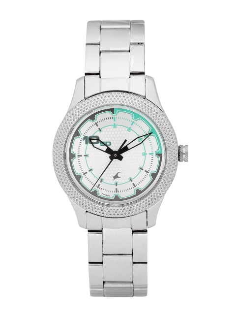 

Fastrack Women Silver-Toned Analogue Watch NK6158SM01_OR