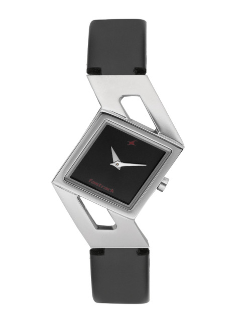 

Fastrack Women Black Analogue Watch NJ6035SL02_OR