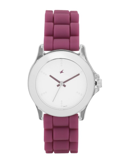 

Fastrack Women White Analogue Watch NK9827PP06_OR