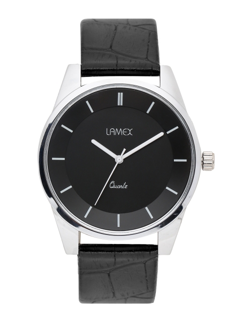 

LAMEX Men Black Analogue Watch SWIFT DLX 4017