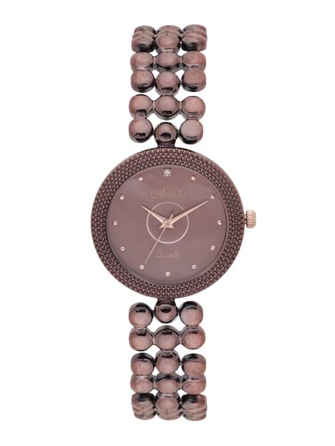 

LAMEX Women Brown Analogue Watch SUPER DLX 8044/BR/BR