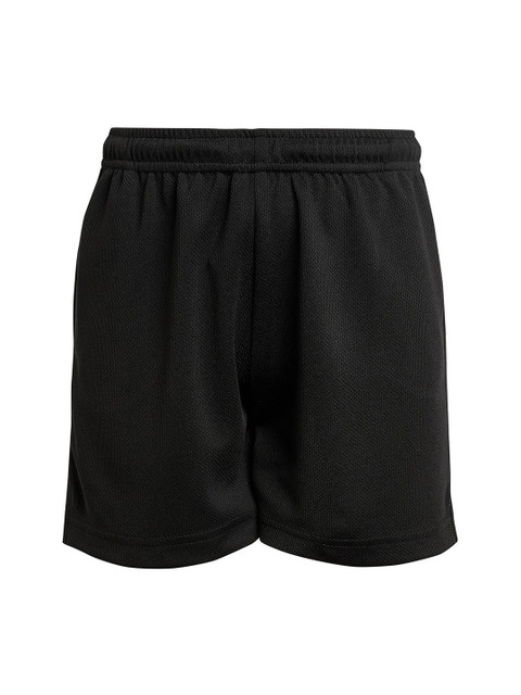 

next Boys Black Solid Regular Fit Regular Shorts