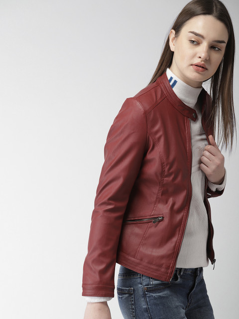

Harvard Women Red Solid Tailored Jacket