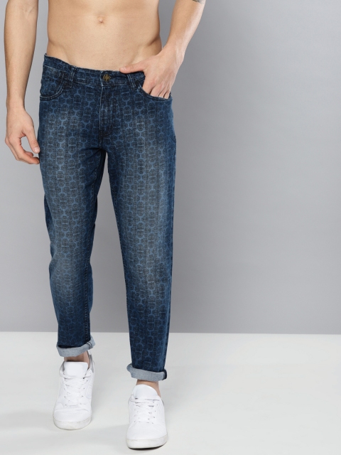 

Kook N Keech Marvel Men Blue Skinny Fit Mid-Rise Clean Look Stretchable Jeans