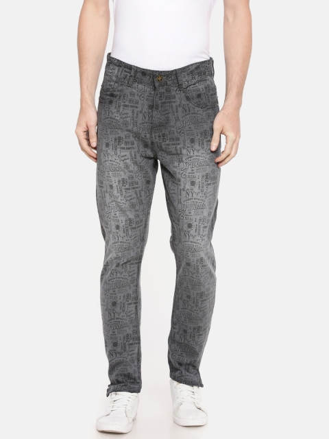 

Kook N Keech Marvel Men Grey Regular Fit Mid-Rise Clean Look Jeans
