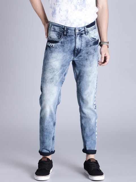 

Kook N Keech Men Blue Slim Fit Mid-Rise Clean Look Stretchable Jeans