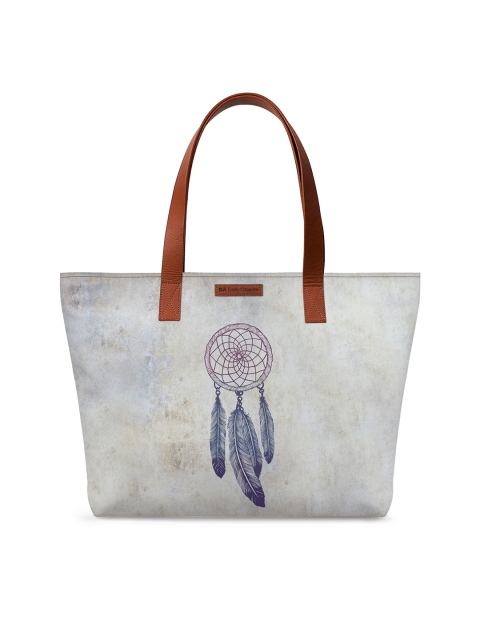 

DailyObjects Off-White Printed Tote Bag