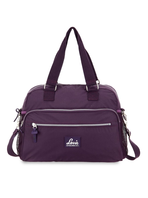 

Lavie Purple Solid Handheld Bag