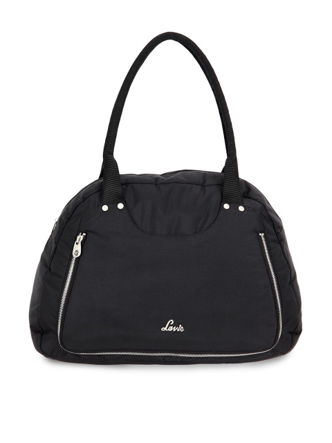 

Lavie Black Solid Handheld Bag