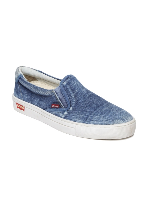 

Levis Men Blue Slip-On Sneakers