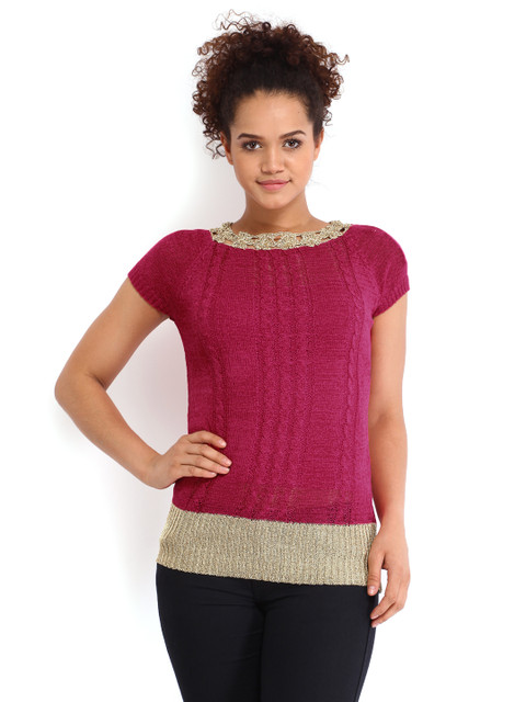 

Tokyo Talkies Women Pink Top