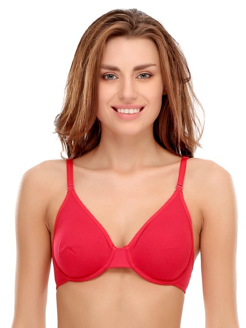 

Clovia Red Bra BR0065H04