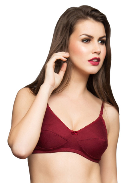 

Clovia Maroon Bra BR0227P0940B