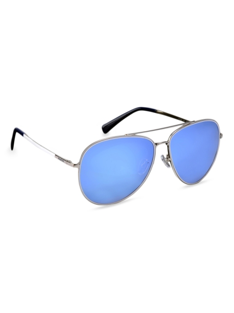 

PARIM Unisex Mirrored Aviator Sunglasses 11005 W1, Blue