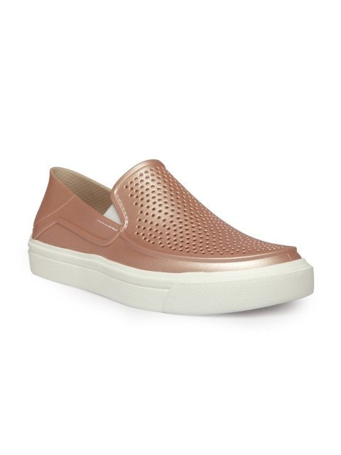 

Crocs Citilane Women Gold-Toned Slip-On Sneakers