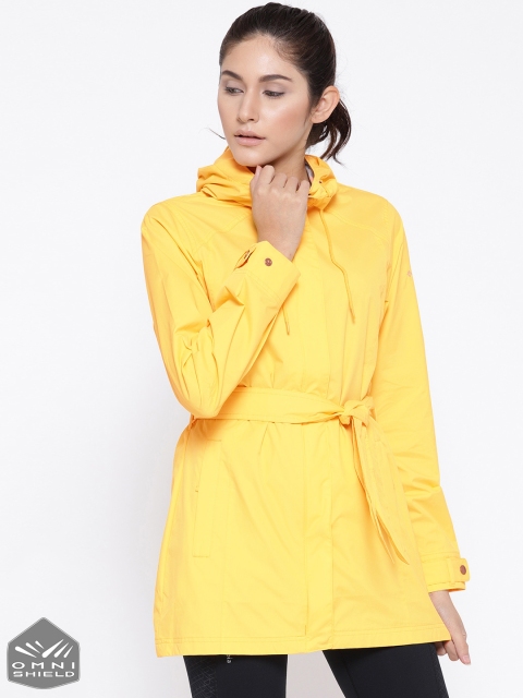 

Columbia Yellow Pardon My Trench Rain Jacket
