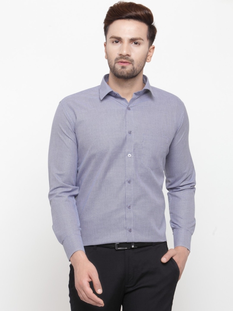

JAINISH Men Grey Classic Slim Fit Solid Formal Shirt