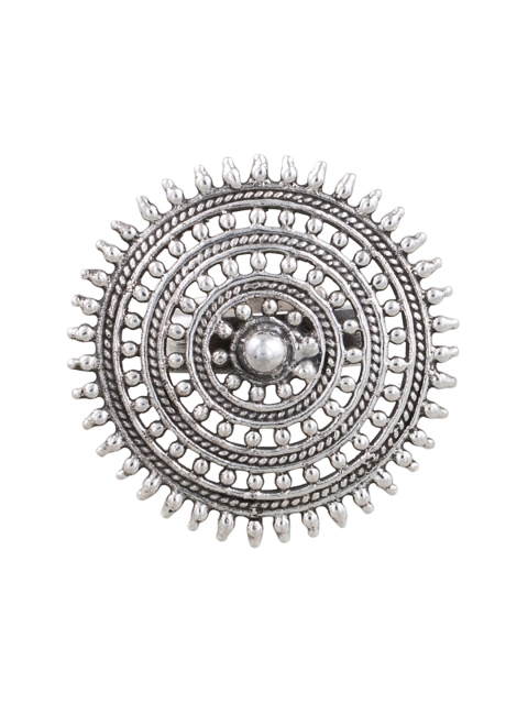 

ahilya 92.5 Sterling Silver Adjustable Ring