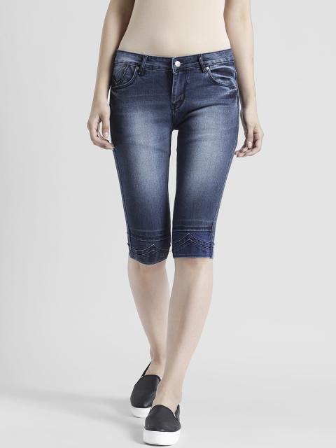 

Devis Blue Washed Denim Capris