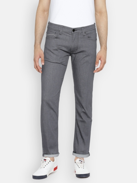 

Lee Men Grey Slim Fit Mid-Rise Clean Look Stretchable Jeans
