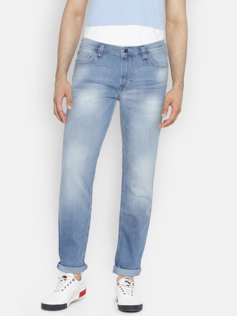 

Lee Men Blue Bruce Skinny Fit Mid-Rise Clean Look Stretchable Jeans
