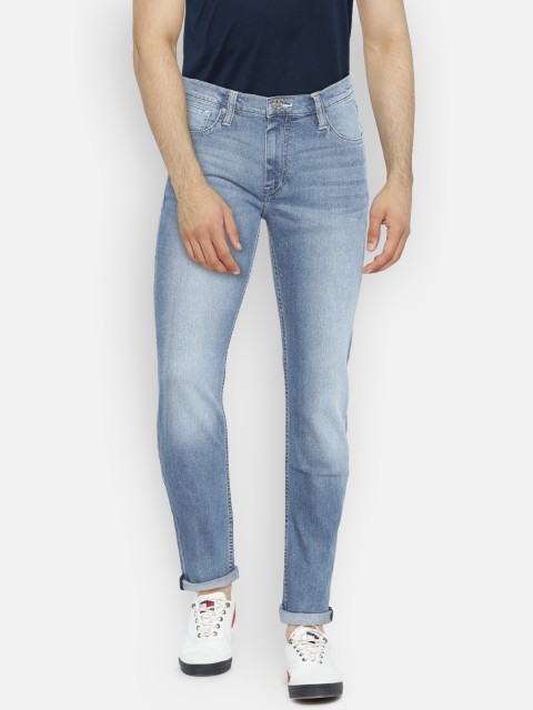 

Lee Men Blue Bruce Skinny Fit Low-Rise Clean Look Stretchable Jeans