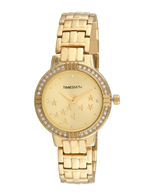 

TIMESMITH Women Gold-Toned Analogue Watch TSM-159